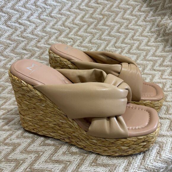 Marc Fisher Shoes - Marc Fisher Navina Puffy Twist Wedge Sandals